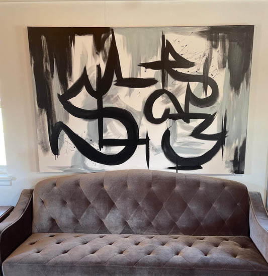 "Contrast" Kimie Joe Original Oil on Canvas