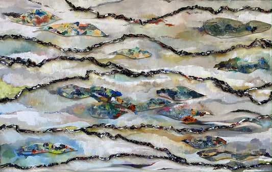 "Culmination" Kmie Joe Original Mixed Media