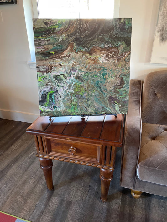 "Pour" Kimie Joe Acrylic Pour on Canvas