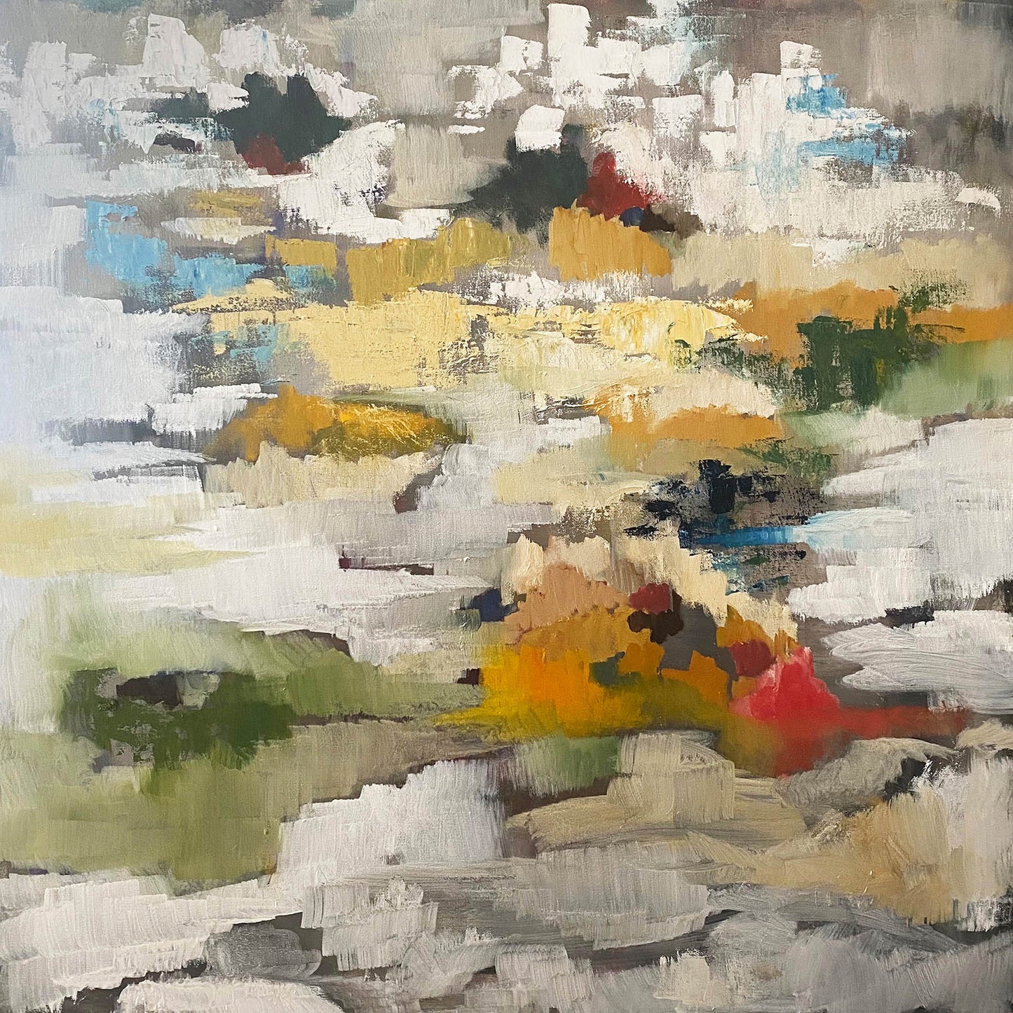 "The Hike" Kimie Joe Original Oil Painting