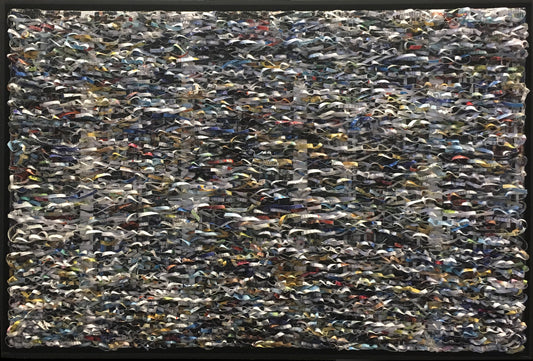 "Global Harmony" Original Mixed Media Fine Art by Kimie Joe